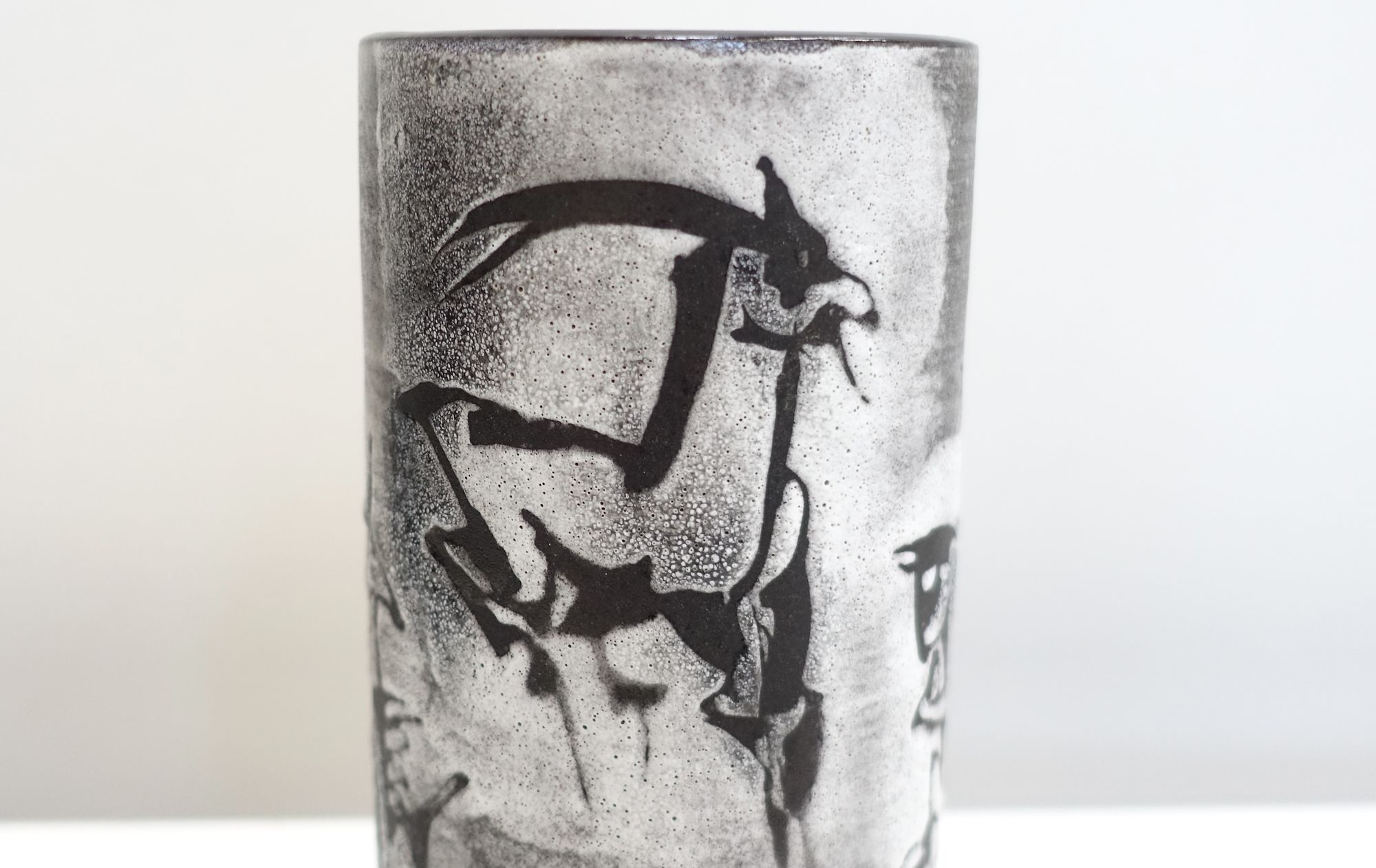 ceramic vase Gustav Spörri 60s