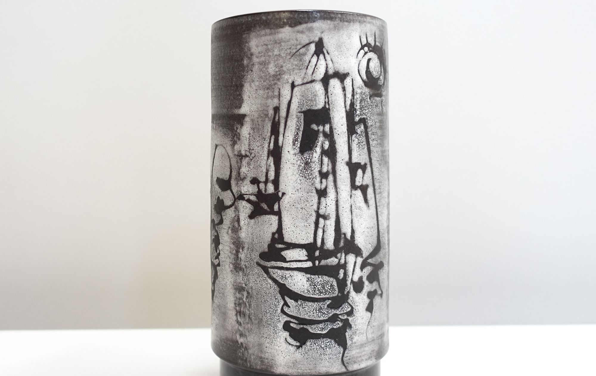 ceramic vase Gustav Spörri 60s