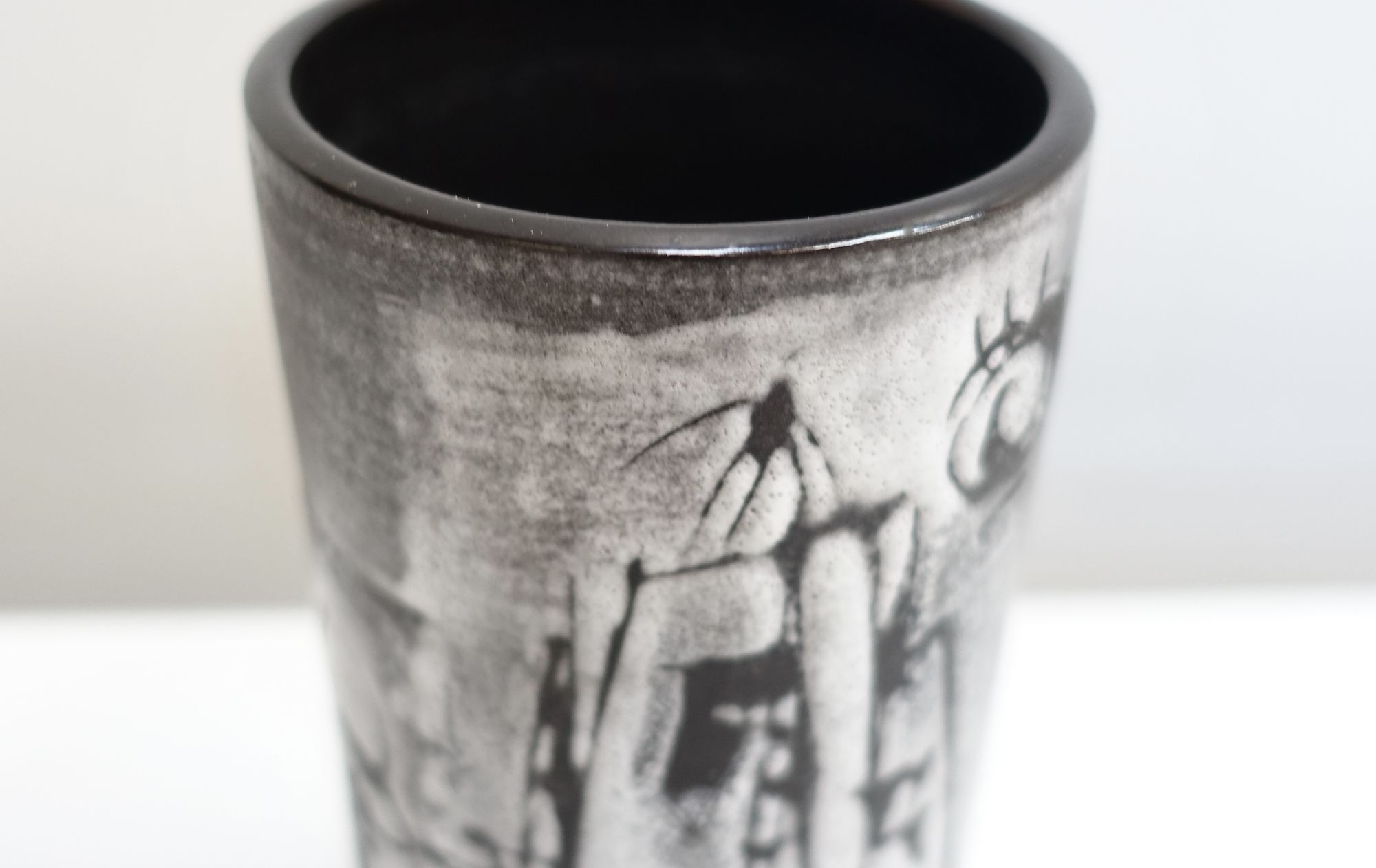 ceramic vase Gustav Spörri 60s