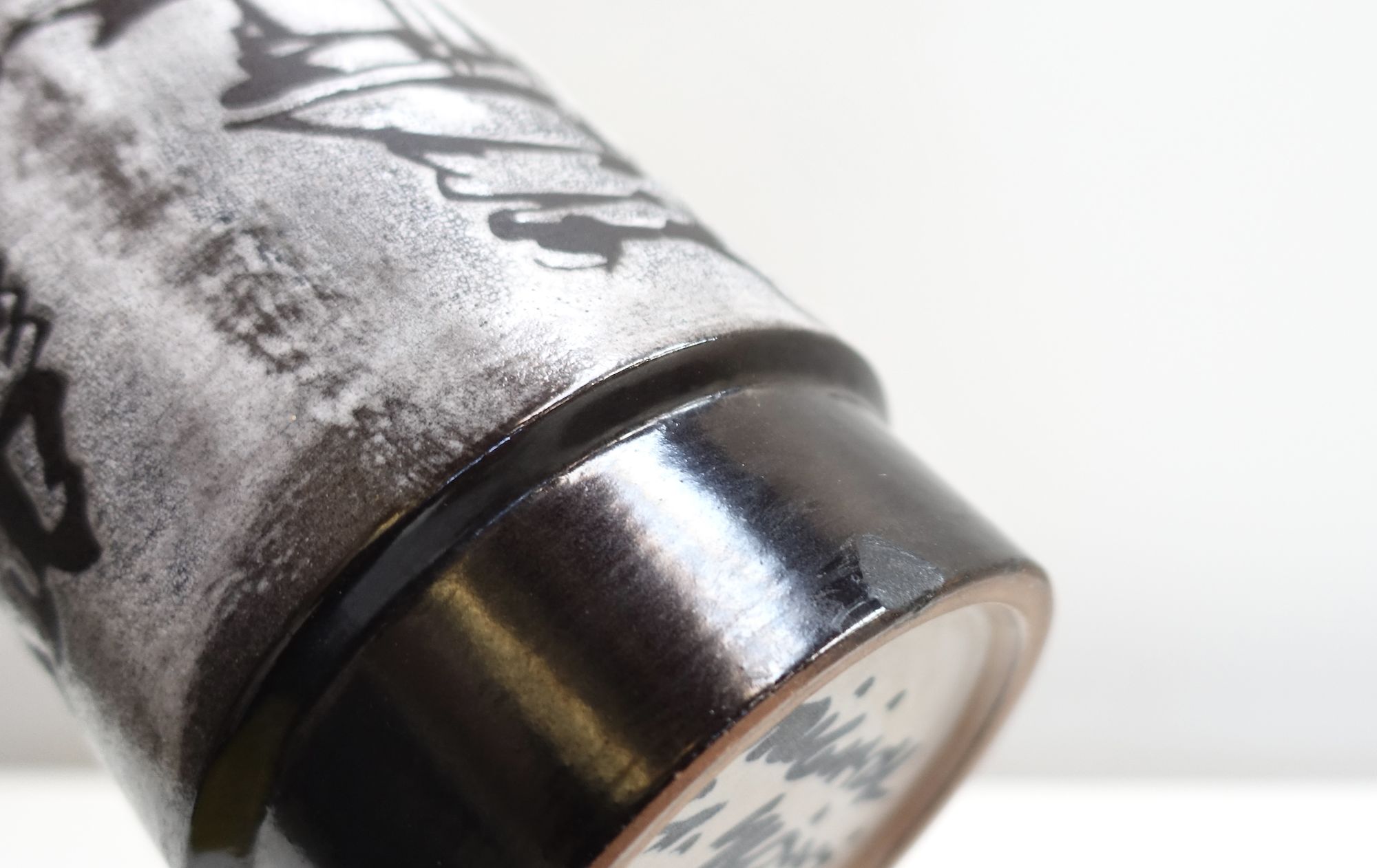 ceramic vase Gustav Spörri 60s