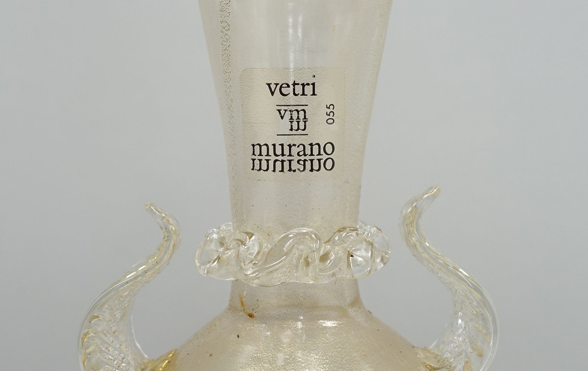glass vase Murano Vetri Arte 70S