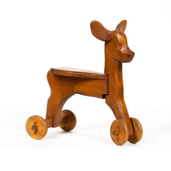 Antonio Vitali wooden fawn