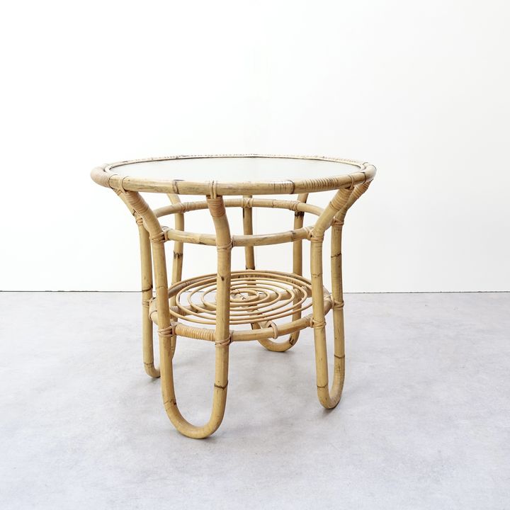 Bamboo table from the '50s-'60s