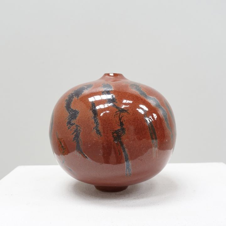 Roger Equey ceramic vase