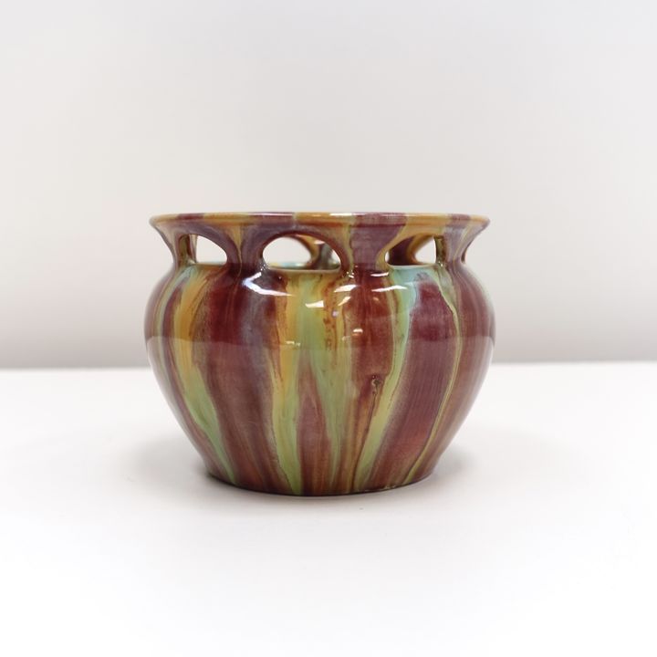 French ceramic vase 20s