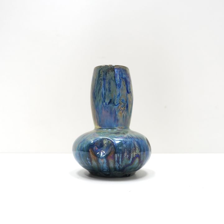 ceramic vase Rambervillers grès 1920 french