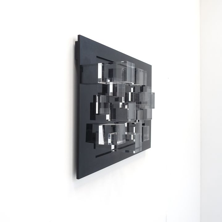 wall sculpture 70s 80s