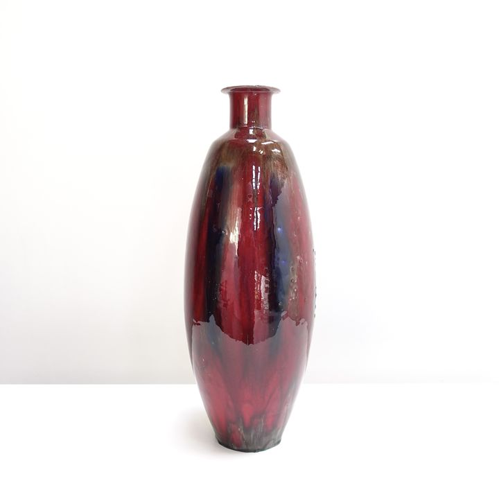 ceramic vase Pier Vittorio Fognani Faenza 60s