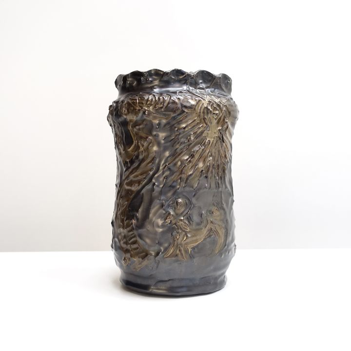 ceramic vase Paul Clerc Poterie Saint Martin 50s