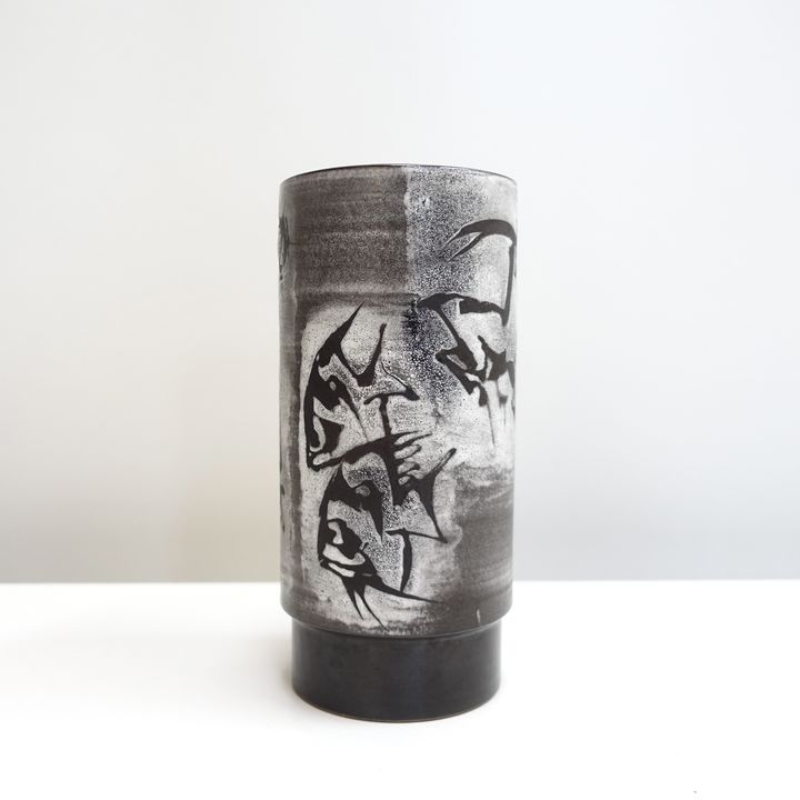 ceramic vase Gustav Spörri 60s